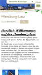 Mobile Screenshot of hamburg-lese.de